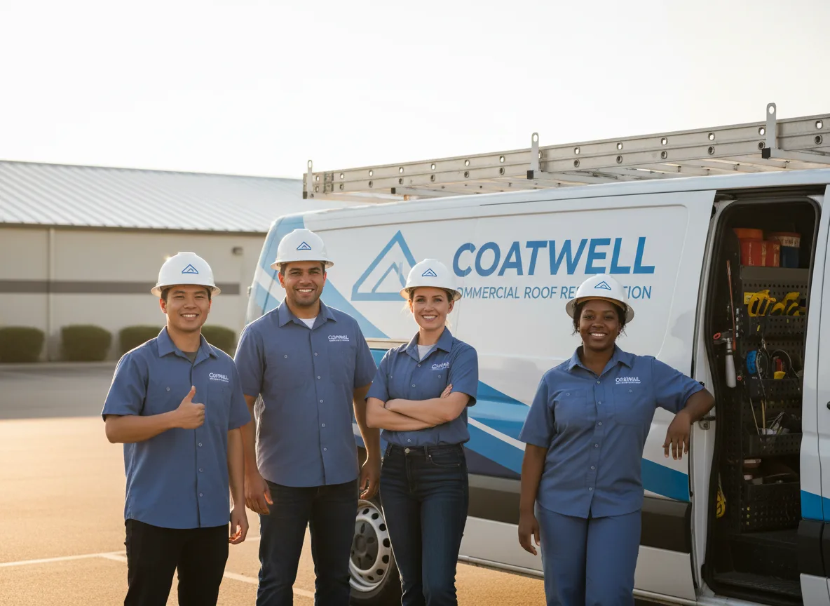 Commercial roof coating company in Maple, TX
